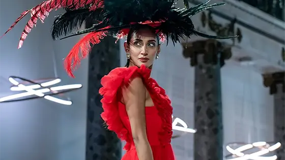 Methila Walks As A Showstopper In Paris Fashion Week