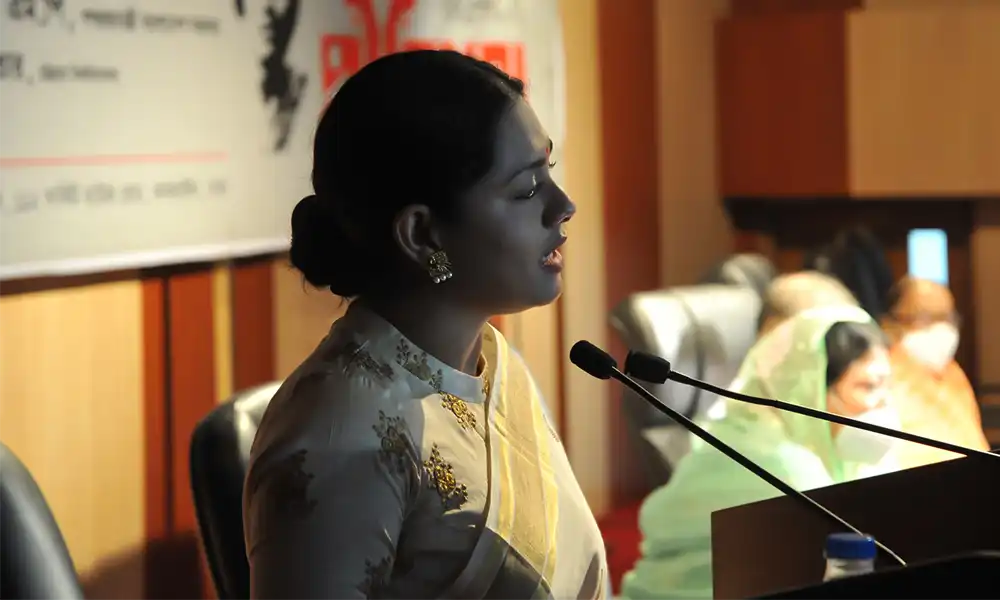 Tisha Is Appearing As 'Birkonna Pritilata'