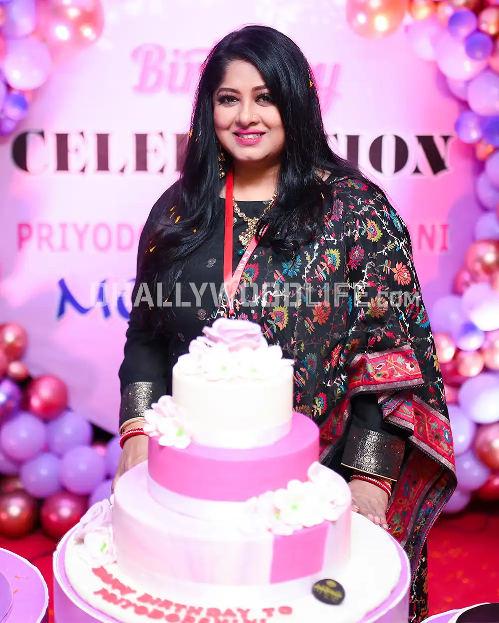 Fans Organize Birthday Party For Priyodarshini Moushumi