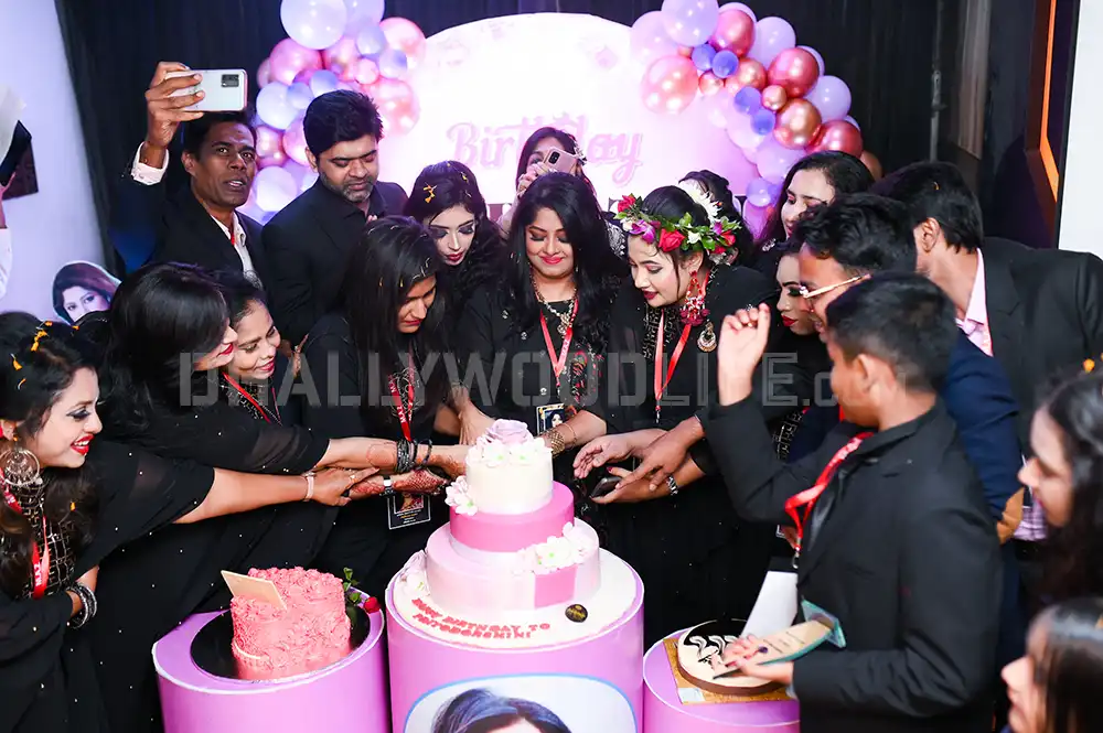 Fans Organize Birthday Party For Priyodarshini Moushumi