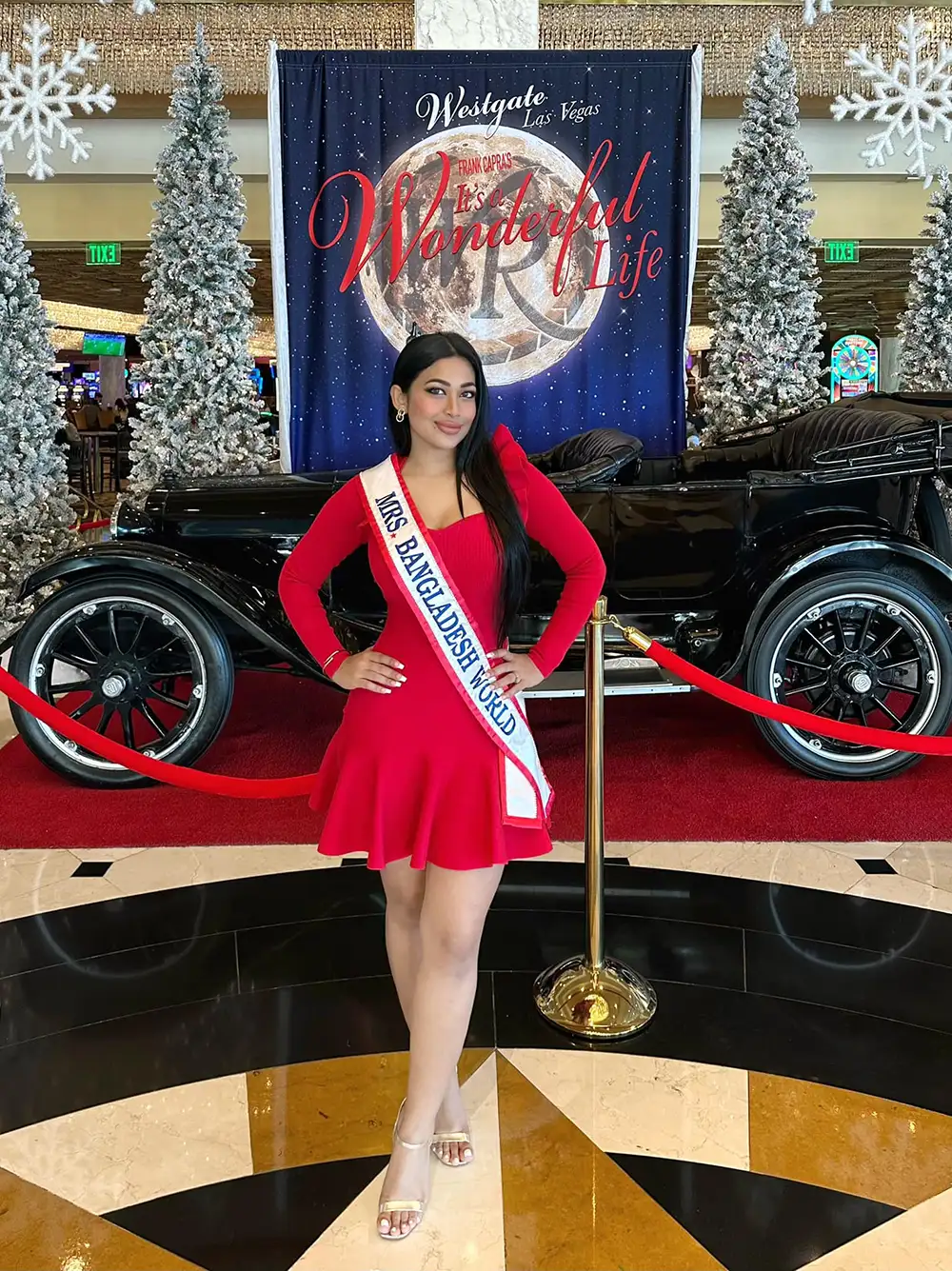 Peya Bipasha At The 'Mrs World 2022' Event In Las Vegas